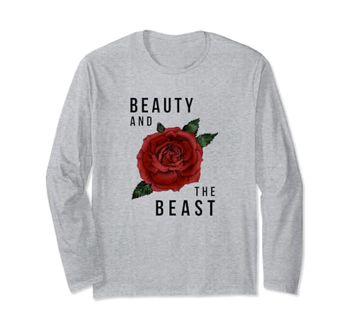 T-shirt La Belle et la Bête à manches longues pour revivre la magie d'enfance