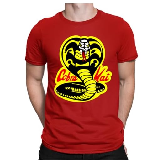 Cobra Kai - Camiseta para hombre, rojo, M