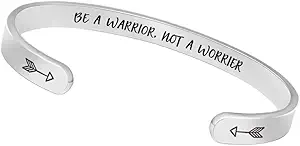 Btysun Bracelets for Women Mothers Day Bracelet Gifts from Daughter Inspirational Gifts for Women Graduation Gifts for Her Motivational Birthday Cuff Bangle Friendship Personalized Mantra Jewelry…