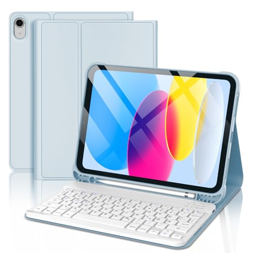 Teclado iPad 10 Generacion que elimina la incomodidad de escribir en pantallas tactiles