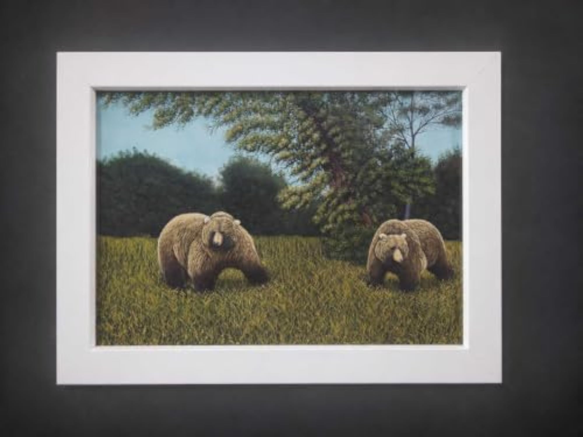 Humait Alaska Grizzly Bear Art Copyright Print 7x5 Inch