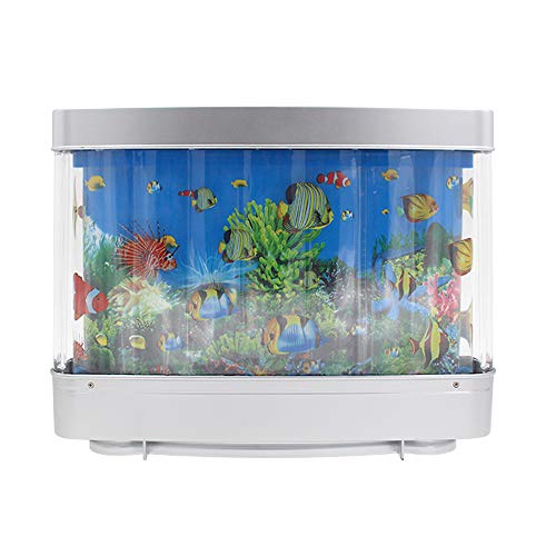 Fake Fish Moving Picture Lamp Aquarium Motion Fish Night