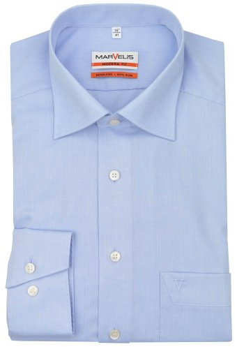 MARVELiS - Camicia MODERN-FIT (Slim-Fit)