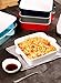 Sweese 8x8 inch Square Porcelain Baking Dish with Double Handles - Non-Stick Oven Casserole Pan for Brownie, Lasagna, Roasting - Great for Serving or Cooking