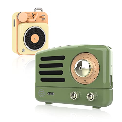 Muzen Mini Bluetooth Speaker, Button Metal with Lanyard ，OTR Magnetic Sticker Speaker Portable Bluetooth Speaker,Apply for Metal Surface, Wireless Bluetooth 5.0