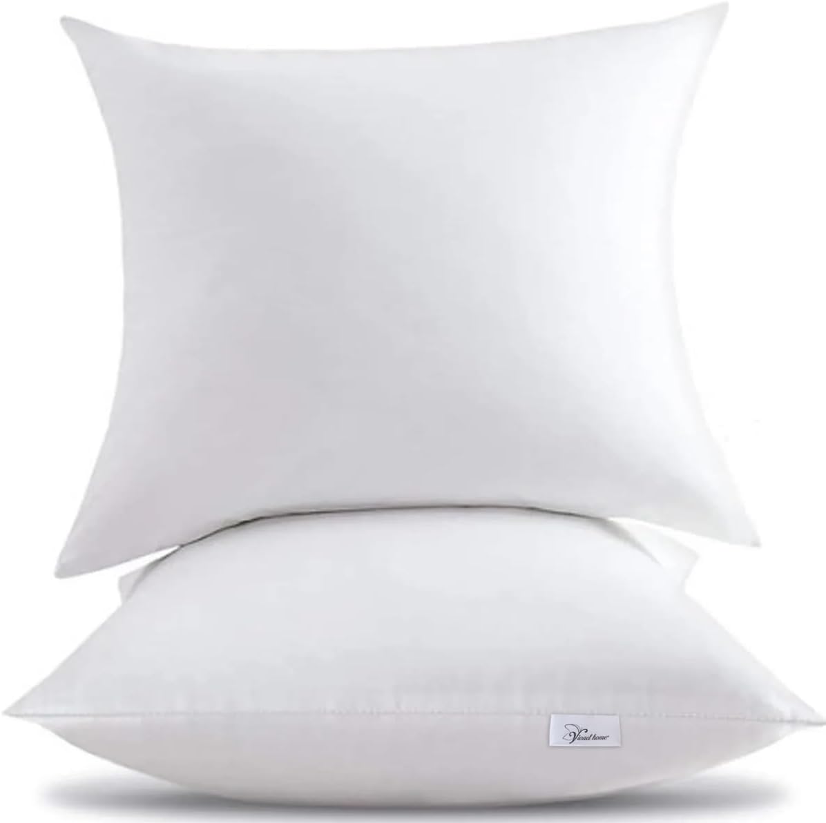 Vionel Home Premium Kare Kırlent İç Yastık 1.Kalite Elyaf Dolgulu Oyuncu Koltuk Yastığı (2, 45x45)