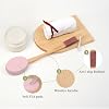 AmazerBath Lotion Applicator for Back, Feet, 2 Replacement Pads with 17 Curved Handle, Back Sunscreen Applicator for Kids, Elderly, Women, Apply Cream Medicine Moisturizer Tanner, Pink