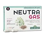 Naturando Srl - Neutragas 30 Cápsulas Para La Eliminación De Los Gases con Fermentos lácteos tindalizados,Clorofila, melisa, Hinojo, el Anís y la Menta