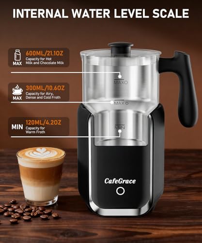 Electric Milk Frother and Hot Chocolate Maker