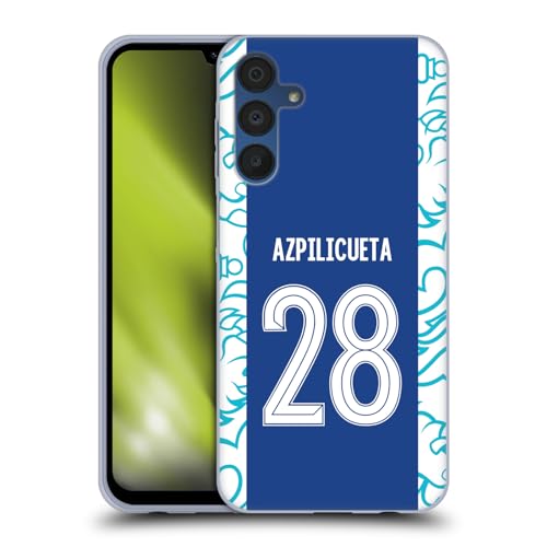 Carcasa de gel Samsung Galaxy A15 Chelsea FC Azpilicueta silicona tpu protectora teléfono móvil