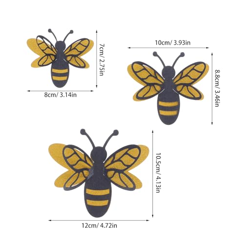 Vinilos Decorativos 3D de Abejas Iridiscentes Multiusos miniatura 2