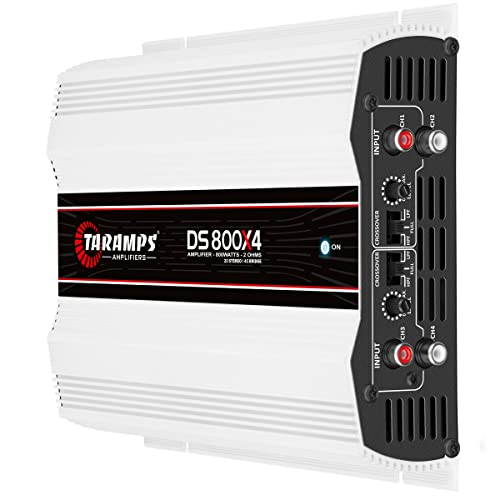 Módulo Taramps DS 800x4 2 ohm 800 W RMS 4 Canais Amplificador Som Automotivo