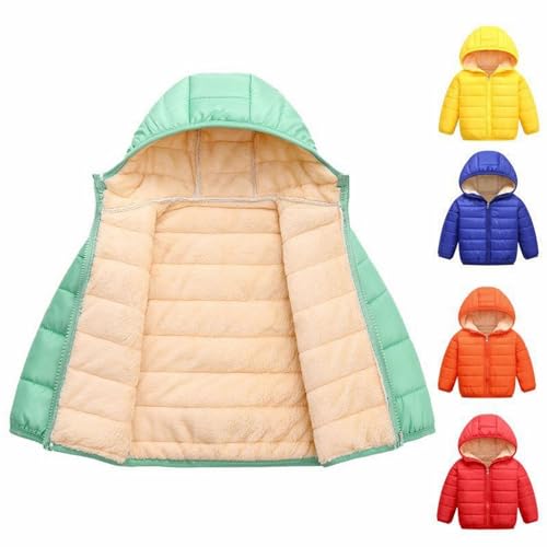 Toddler Boys Girls Winter Coat Fleece Lined Puffer Jacket Kids Lightweight Packable Down Jacket Toddler4
