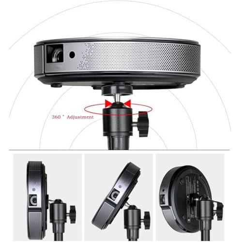 Soporte para proyector extensible con altura ajustable, soporte universal para suelo y pared miniatura 5