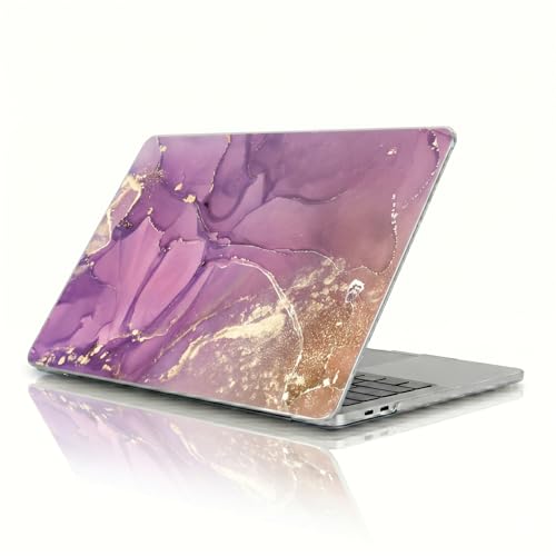 Housse MacBook Neo 13 rigide motif marbre ultra-mince