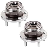 ECCPP Replacement for Pair of 2 New Complete Front Wheel Hub Bearing Assembly 5 Lugs w/ABS for 2008-2014 Dodge Avenger Chrysler Sebring 513263 x2