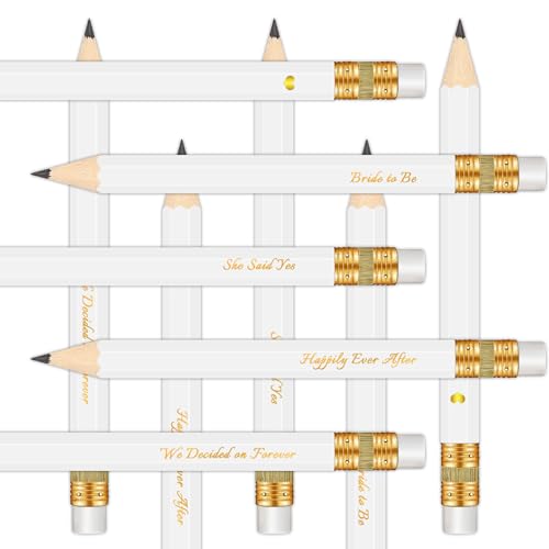 Pack de 50 lápices de grafito de 4 pulg. miniatura 1