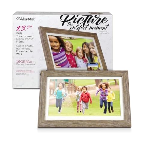 Aluratek 13.3" WiFi Digital Photo Frame Cover