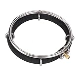 AMONIDA Burbujeador para Estanque de Peces, Anillo de Aire para Acuario para Aumentar el Oxígeno, Material de Cobre Duradero (Diámetro del círculo único 15 cm.)