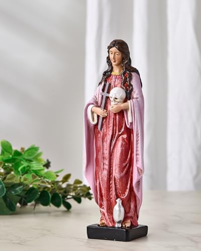 Estatua María Magdalena Resina 7.5 pulg miniatura 4