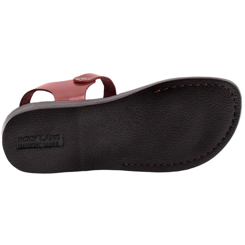 Holy Land Market Men/Women Biblical Jesus Leather Sandals/Slides From Jerusalem (Yousef Style)4
