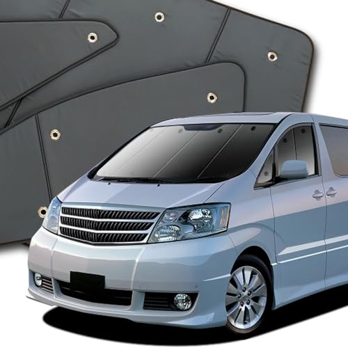 Amazon | 趣味職人 プライバシー サンシェード 車 アルファード 10系