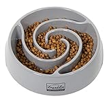 Franklin Pet Supply Co. Slow Feed Tornado Bowl - Dog + Puppy Bowl for Small, Medium + Large Breeds - Food + Water