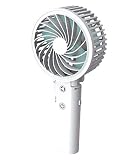 Jacess ハンディ扇風機【2020年モデル / モバイルバッテリー機能 / ６段階調節 / 折り畳みスタンド機能】