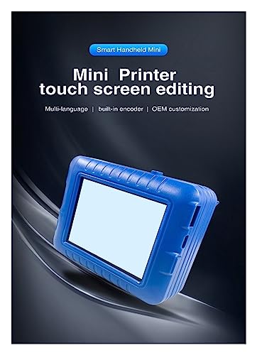 Mini imprimante jet d'encre portable intelligente code barre 2D lot - 4