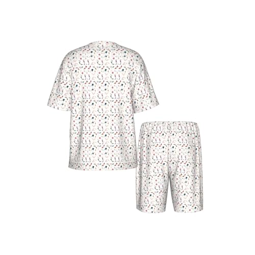 Pyjama 2 pièces original imprimé talons hauts à offrir - 6
