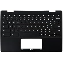 Laptop Palmrest Upper Case with US Keyboard Replacement for ASUS Chromebook 11 C204 C204EE C204M C204MA Top Cover 13N1-86A0201 90NX02A1-R31US0