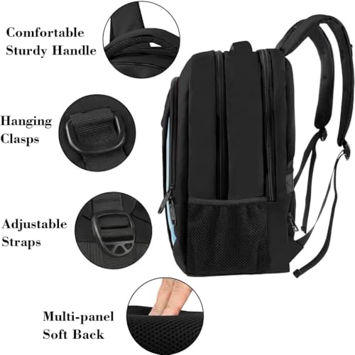 Image of MATEIN Travel Laptop Backpack for Men, Business Anti Theft Slim Sturdy Laptops Backpack with USB Charging Port, Water Resistant College Computer Bag Gift for Women Fits 15.6 Inch Notebook