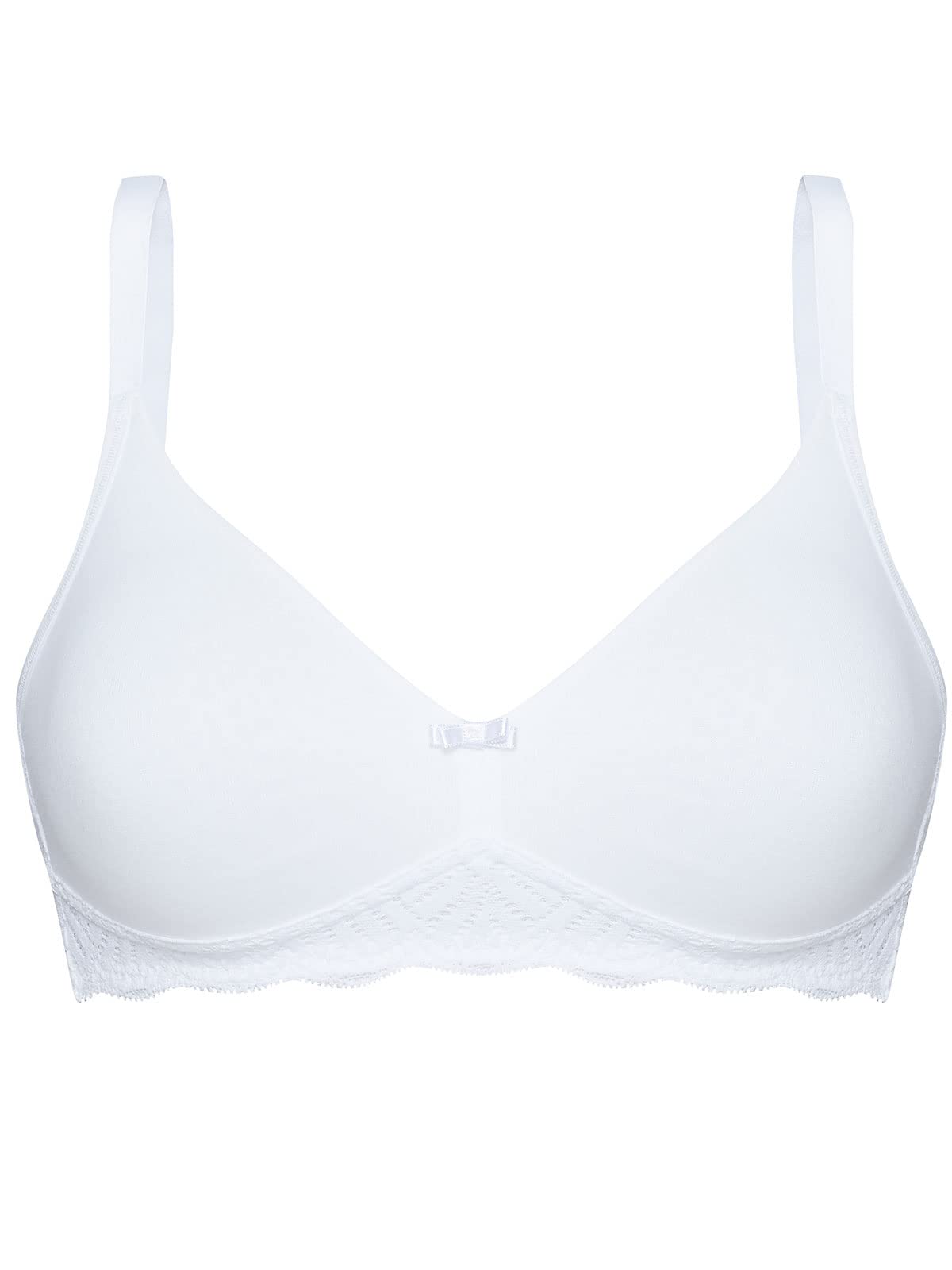 Susa BH Damen ohne Bügel Nizza, Damen-BHS mit nahtlos vorgeformten Cups, Dessous mit hohem Baumwoll-Anteil für EIN wunderbares Hautgefühl
