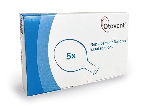 OTOVENT System Ersatzballons 5 St Nasenballon zur Behandlung bei Mittelohrdruck Druckausgleich Ohrstöpsel Flugzeug Luftmembrane