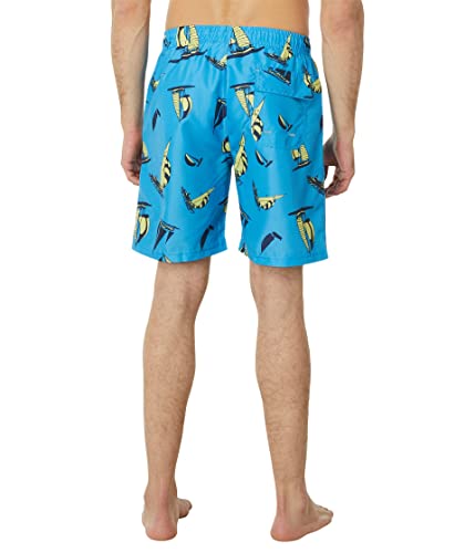 U.S. POLO ASSN. Sailboat 1 Swim Shorts Blue Fin SM2
