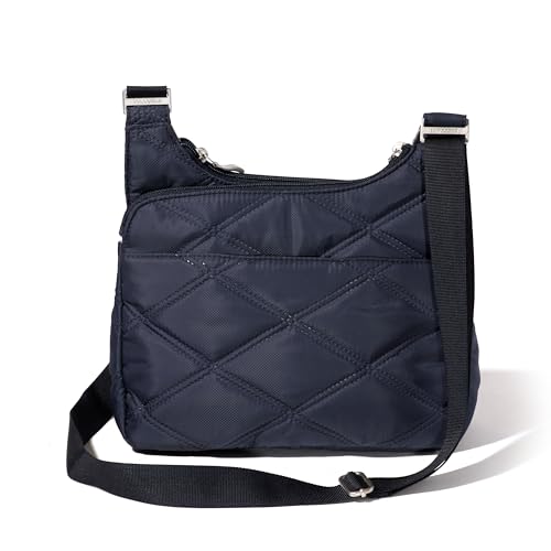 Image of Baggallini Crossbody Travel Bag 11x8.5 Lightweight Water-resistant Nylon Handbag