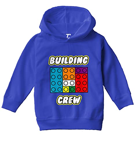 Haase Unlimited Building Crew - Build Blocks Toddler/Youth Fleece Hoodie2