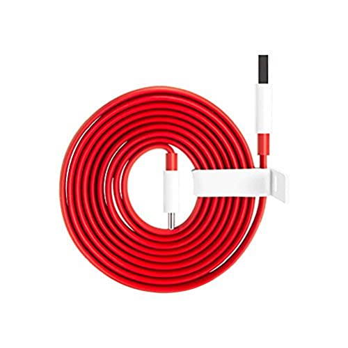 Image of OnePlus 0202003401 Dash Type-C Cable - 4.92 Feet (1.5 Meters) - (Red)