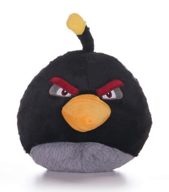 UKToyworld Chuck Plush Yellow Angry Soft Toy Yellow AB 7 inch Plush Toy