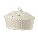 Belleek Pottery 1325 Shamrock Oval Covered Dish, 47-Ounce, White