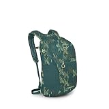 Osprey Daylite Plus Commuter Backpack - Everyday Pack with Laptop Sleeve, Bottle Pockets, and Extra Storage, Fuzzy Window Print/Torrent Blue