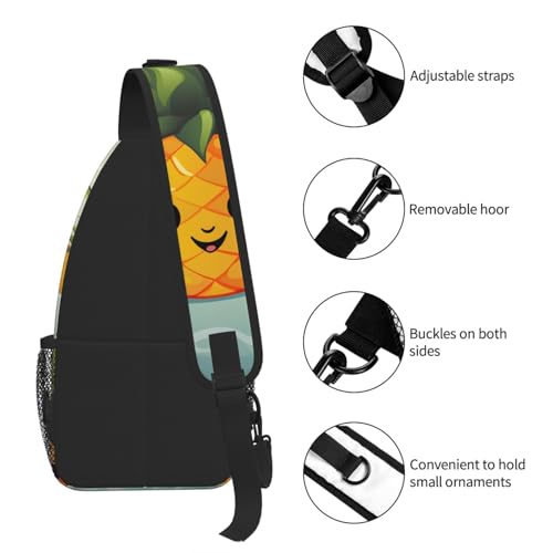 Morrales de senderismo Sling Bag para mujeres y hombres miniatura 7