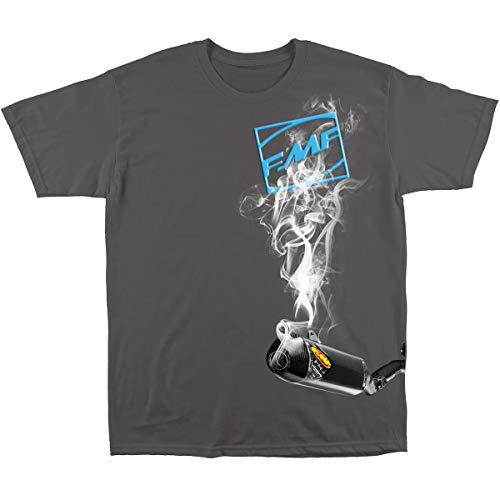 FMF Boxcage 2 T-Shirt (MEDIUM) (CHARCOAL)