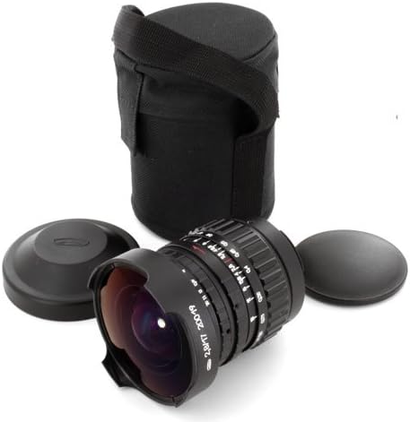 Peleng 17mm f/2.8 Wide Angle Fisheye Lens for M42 Universal Screw Mount digital and film Camera Body SLR/DSLR