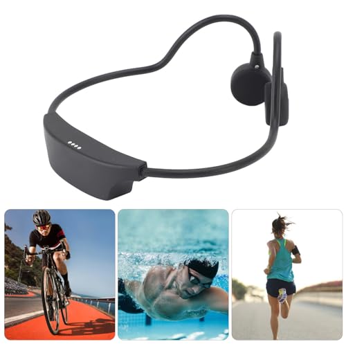 Écouteurs conduction osseuse sport Bluetooth 5.3 oreille libre avec micro - 3
