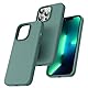 TOCOL für iPhone 13 Pro Hülle Silikon, Stoßfest Anti-Rutsch Anti-Fingerabdruck Kratzfest Handyhülle für iPhone 13 Pro Case, Mitternachtsgrün