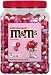 M&MS Milk Chocolate Valentine's Day Candy Jar, 62 oz