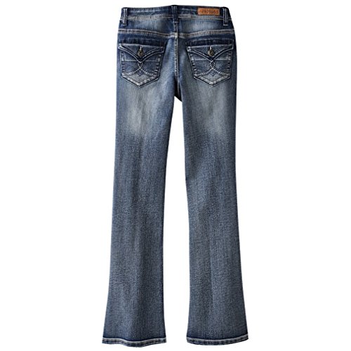 MUDD Girls Bootcut Jeans Size 6R MSRP $38 Basic Denim Light Wash2