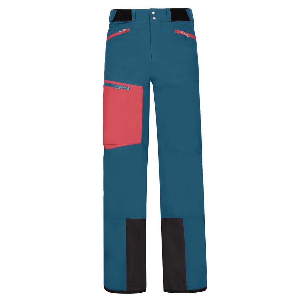 Rock Experience REMP03812 SCANDIA EVO Pants Men's 1556 REFLECTING POND+1991 POMEGRANATE 3XL