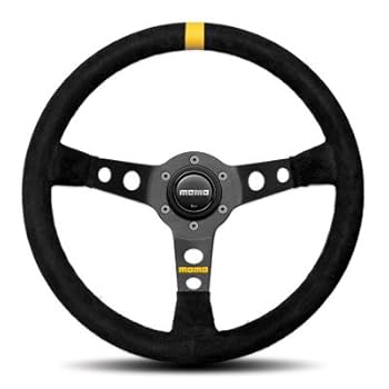Amazon | MOMOステアリング モデル07 BKスエード＋ボス